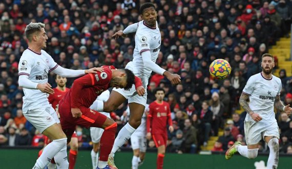 Liverpool nuk e ka problem Brentford, fiton dhe merre vendin e dytë