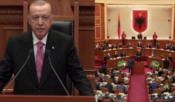 Erdogan mban fjalën e tij në Kuvendin e Shqipërisë: Kemi 600 vjet miqësi, tani edhe aleatë strategjik