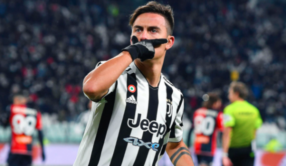 Pesë minuta në fushë dhe gol, Dybala është fantastik