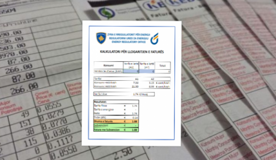 Këtu mund ta llogarisni faturën e rrymës sipas tarifave të reja