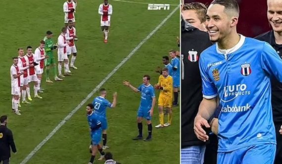 Befason Futbollisti që po lufton me kancerin,  futet në fushë në ndeshje Ajax – Excelsior