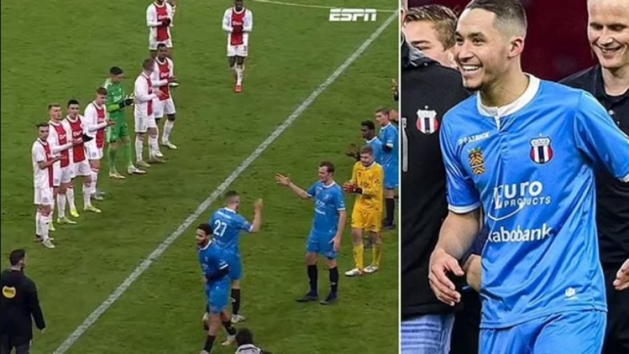 Befason Futbollisti që po lufton me kancerin,  futet në fushë në ndeshje Ajax – Excelsior