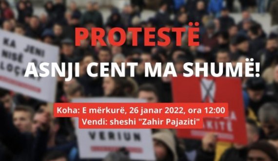 “Asnji cent ma shumë”, sot protestohet kundër shtrenjtimit të rrymës