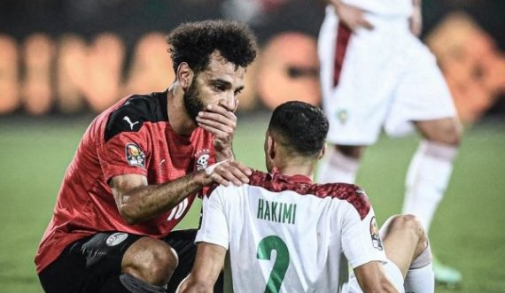 Pamje: Mohamed Salahu i fiton zemrat e shumë tifozëve me gjestin ndaj Hakimit