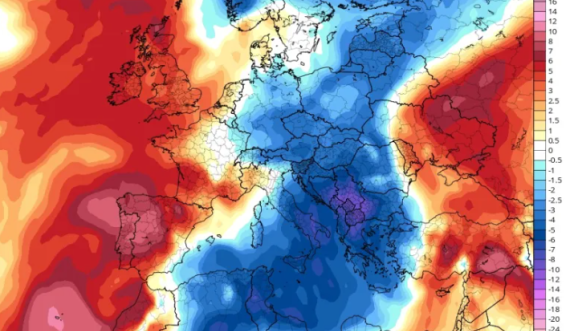 Nga vera në “dimër”, ulje drastike e temperaturave duke filluar nga data 8 korrik