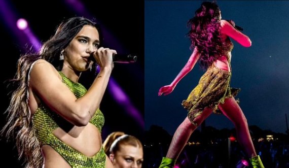 Dua Lipa mahnit me paraqitjen e saj në Festivalin “Roskilde” në Danimarkë (FOTO)