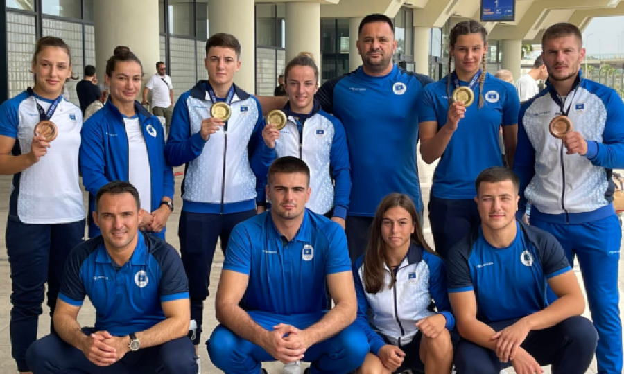 Ekipi i xhudos niset drejt Kosovës me pesë medalje nga Lojërat Mesdhetare