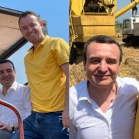 Peci i bashkëngjitet Kurtit në Kombajnë për korrje-shirje