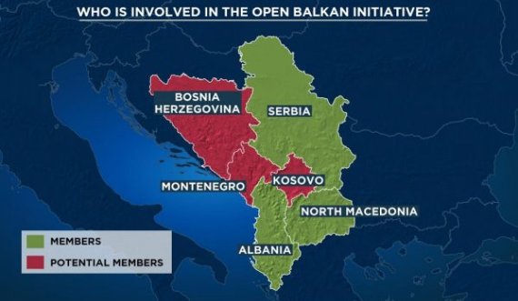 Dalin matjet: Kaq përqind përkrahet nisma “Open Balkan” në Kosovë