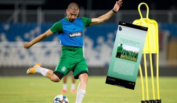 Skandaloze: Futbollisti serb i Zalgiris shpërndan postimin ku shkruhet se ai do luajë në të “ashtuquajturën Kosovë”
