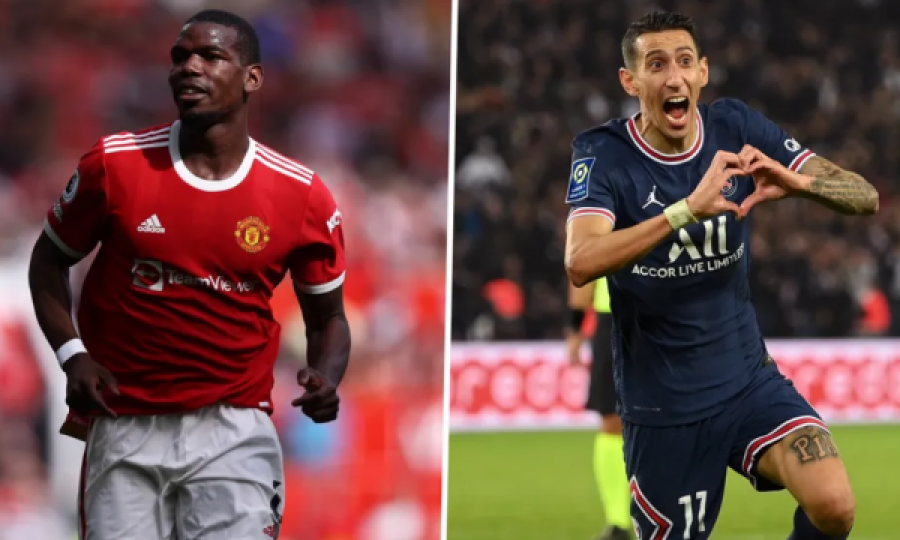 Pogba dhe Di Maria, në fundjavë te Juventusi