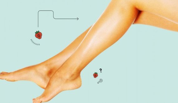 Kjo është mënyra si të shpëtoni nga lëkura ‘luleshtrydhe’ pas depilimit