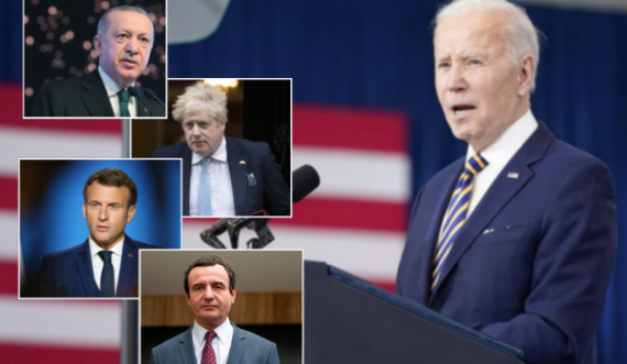 Biden, Erdogan, Kurti, Johnson e Macron/ Kush pëlqehet më shumë nga kosovarët e kush më pak?