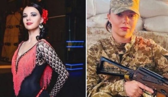 Njihuni me balerinën ukrainase që iu bashkua ushtrisë për të mbrojtur vendin