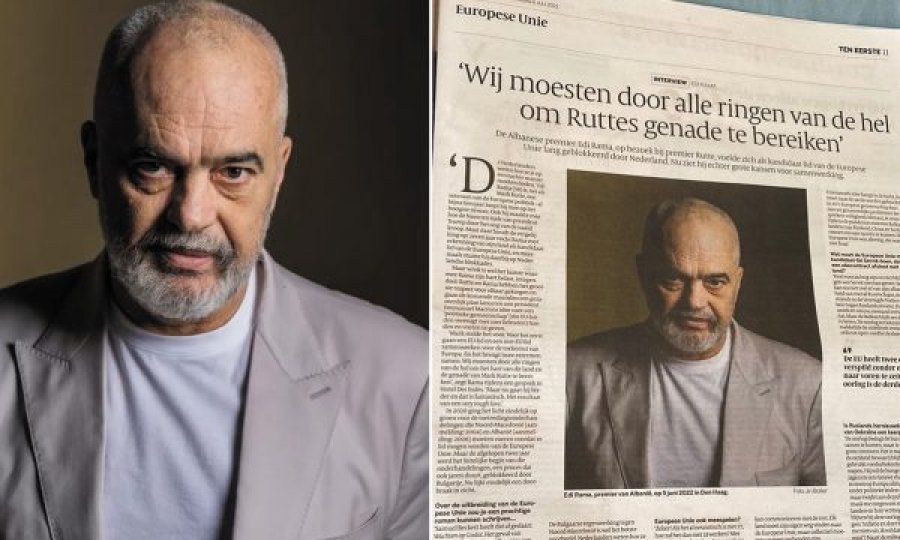 “Holandezët dinë të vrasin butë”, Rama për “De Volkskrant”: Lufta, shansi i tretë për BE-në