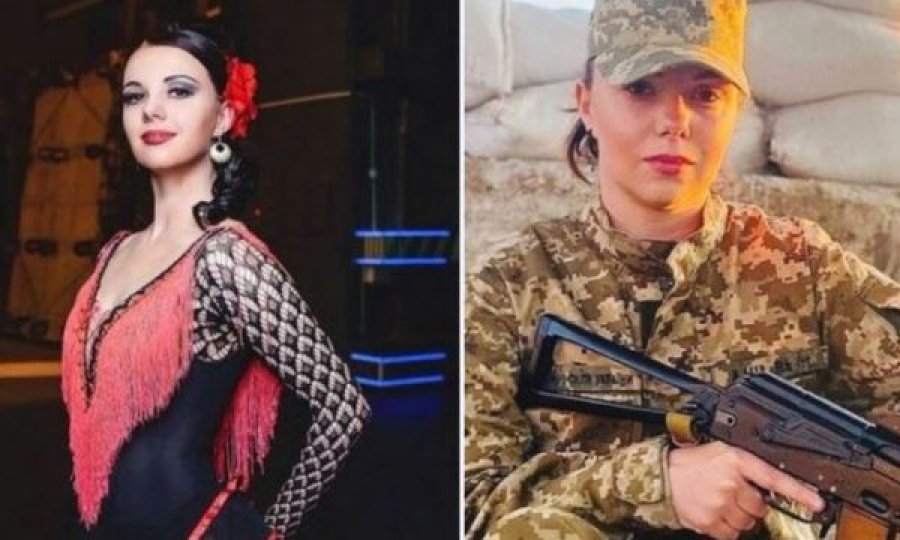 Njihuni me balerinën ukrainase që iu bashkua ushtrisë për të mbrojtur vendin