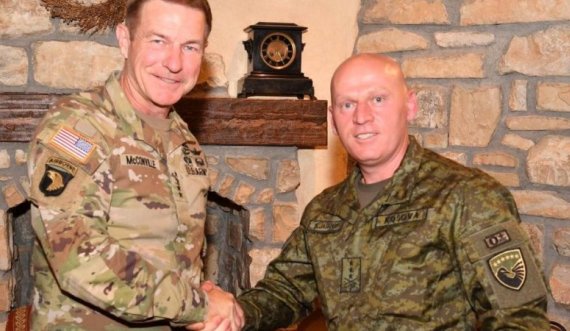 Komandanti i FSK-së takohet me Shefin e Shtabit të Ushtrisë Amerikane