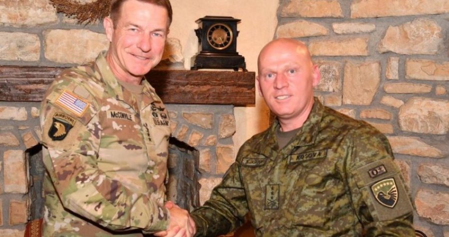 Komandanti i FSK-së takohet me Shefin e Shtabit të Ushtrisë Amerikane