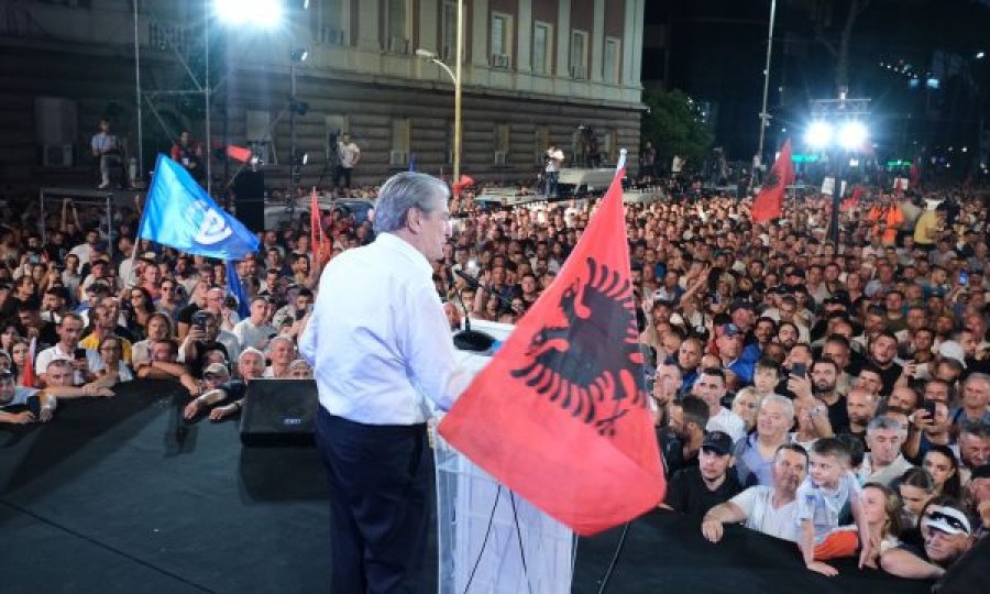 Berisha nga protesta: Shqiptarët do t’i thonë “Jo” Ballkanit të Hapur, “po” procesit të Berlinit