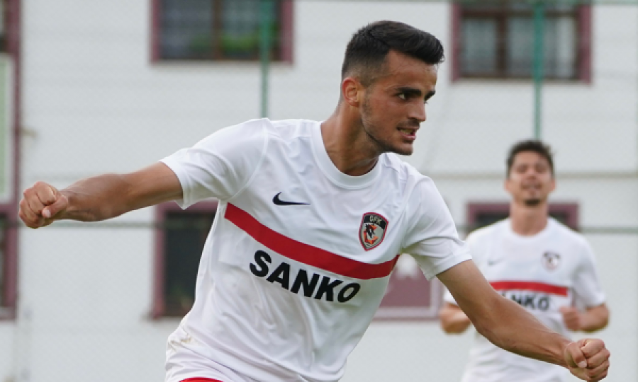 Veliu e shënon golin e parë për Gaziantepin