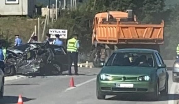 Arrestohet shoferi i kamionit që dyshohet se shkaktoi aksidentin me fatalitet në rrugën Zhur-Prizren