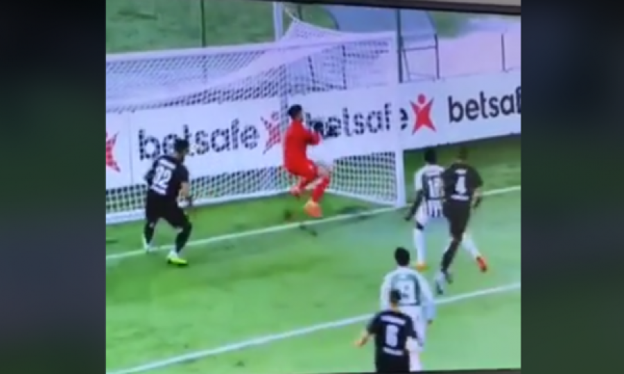 Frashëri shpëton gol të sigurt ndaj Zalgiris