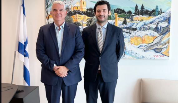 Ambasadori i Izraelit në Holandë përgëzon Kosovën për hapjen e Ambasadës në Jerusalem