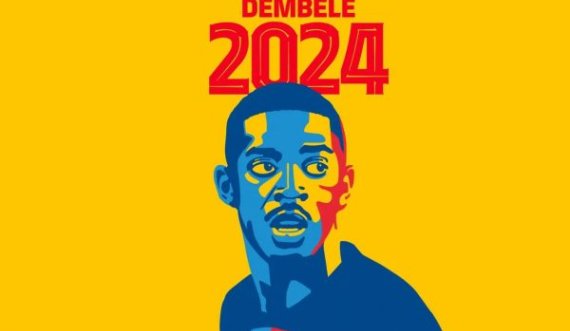 Barcelona e bën zyrtar vazhdimin e kontratës së Dembeles në mënyrë speciale