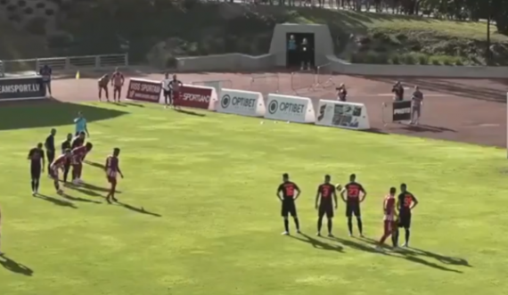 Liepaja e shënon edhe golin e tretë, Gjilani buzë eliminimit