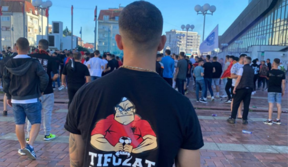 Nis grumbullimi i tifozëve për ndeshjen Llapi-Buducnost