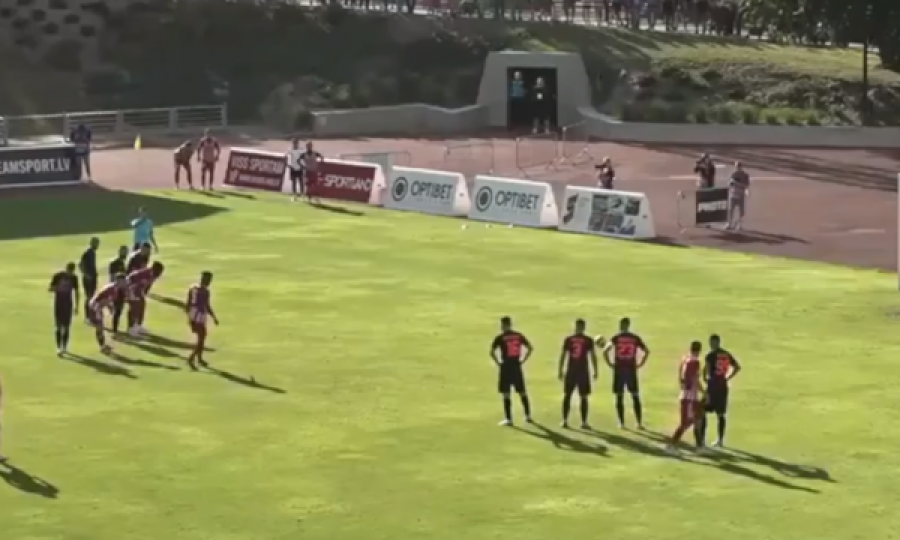 Liepaja e shënon edhe golin e tretë, Gjilani buzë eliminimit