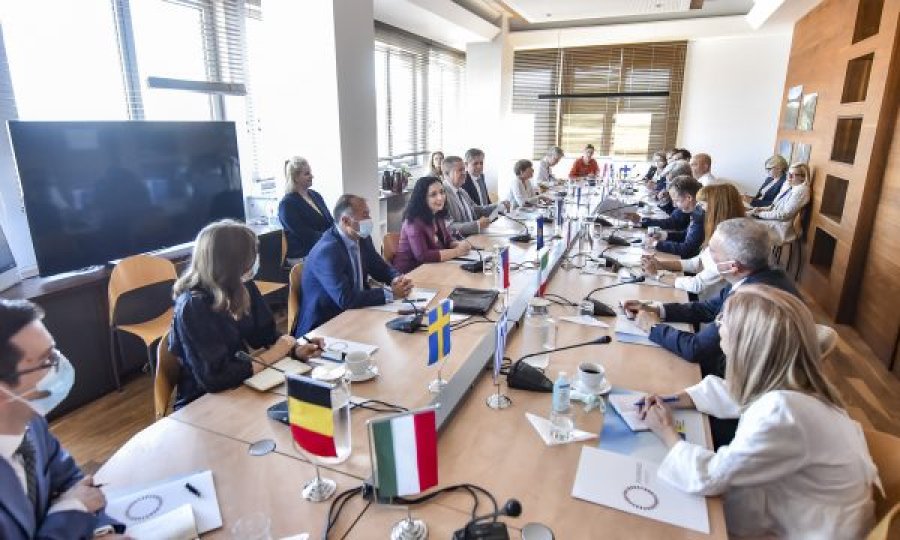 Osmani: Do të punojmë ngushtë me partnerët tanë që gjatë presidencës çeke të hiqen vizat