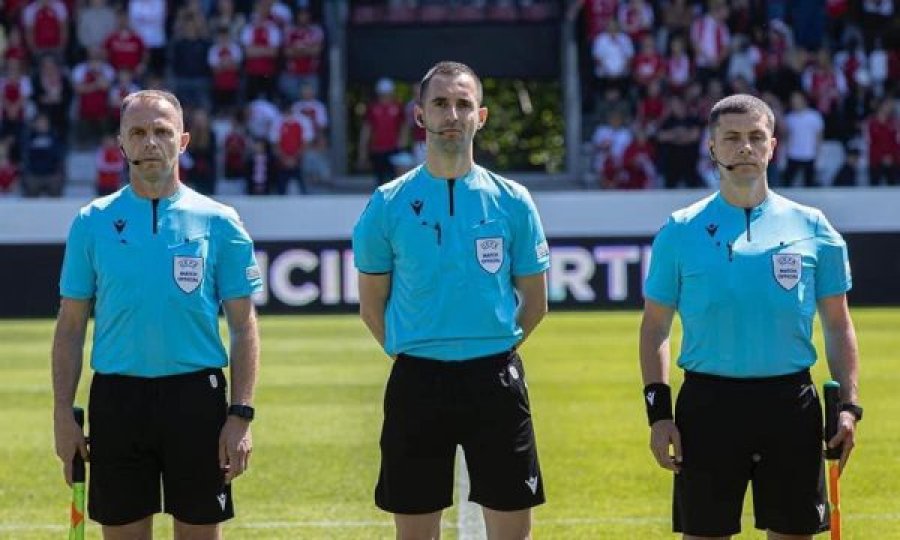 Gjyqtarët kosovarë ndajnë drejtësinë në ndeshjen kualifikuese të Conference League