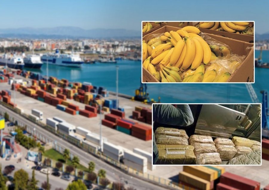 Dyshime për drogë, në kontenier mungonin rreth 50 arka me banane