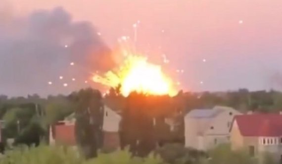 Shpërthim i madh në Ukrainë