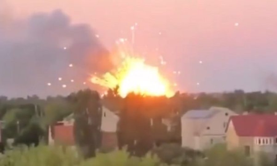 Shpërthim i madh në Ukrainë