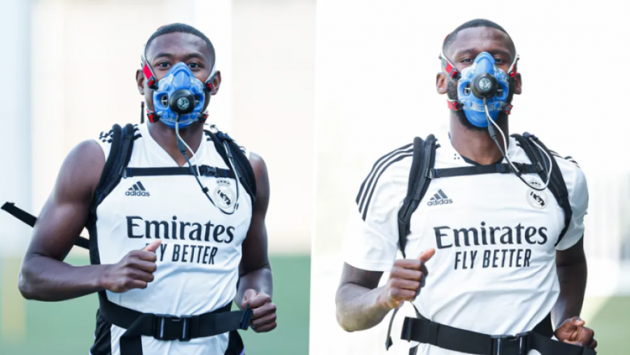 Zbulohet sekreti i tyre, ja përse yjet e Real Madridit mbajnë maska speciale ​​në stërvitje