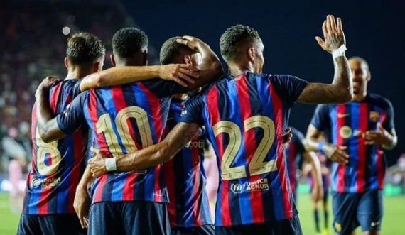 Barcelona përshëndetet me fitore nga Liga e Kampionëve