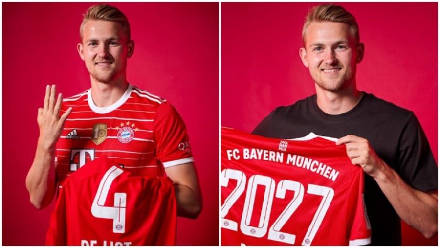 De Ligt zbulon emrin e personit që ia sugjeroi transferimin te Bayern Munichu