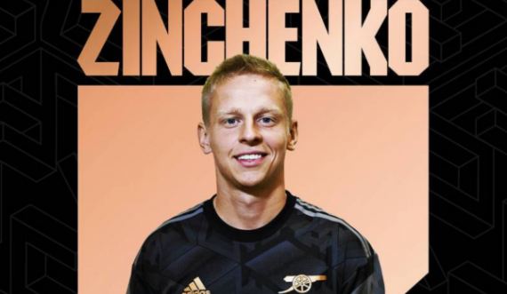 Zinchenko zyrtarizohet te Arsenali