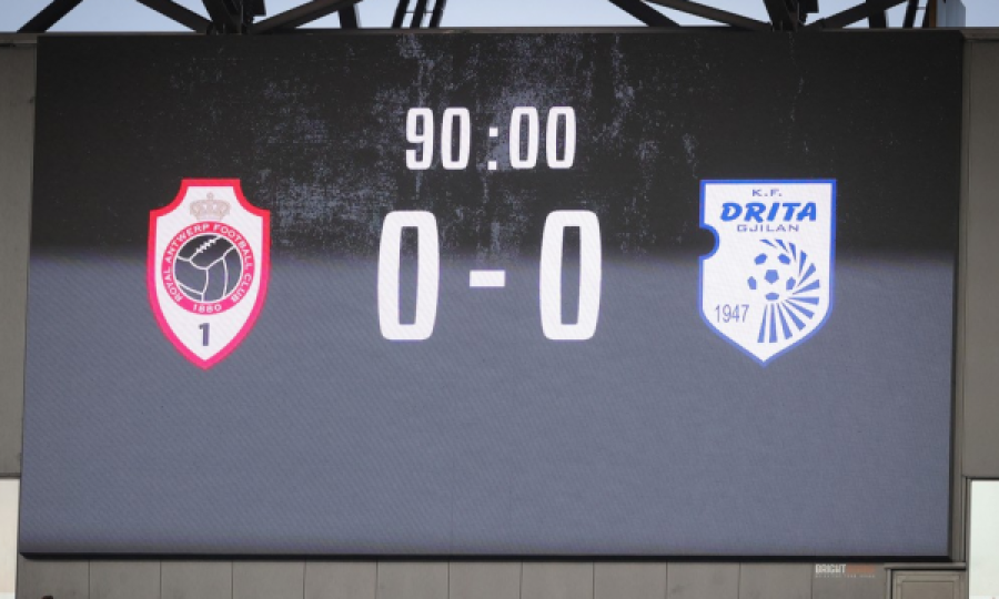 Mediumi i njohur serb shkruan për barazimin e Dritës me Antwerpin: Klubi nga Kosova është sensacioni më i madh në Ligën e Konferencës