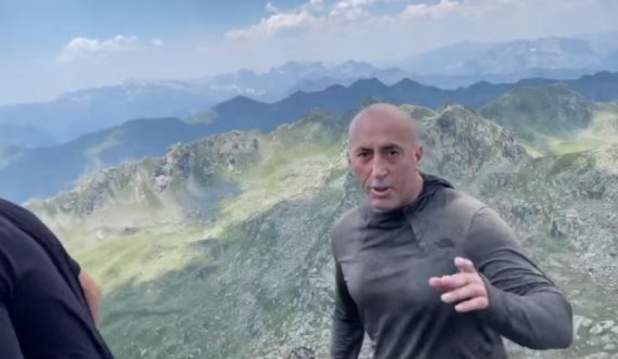 Haradinaj ngjitet në majën e Gjeravicës