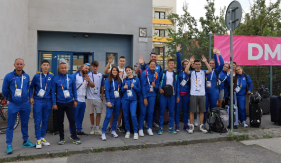 Ekipi i Kosovës mbërrin në Sllovaki, atje ku nesër fillon Festivali Veror Olimpik Evropian për të Rinj