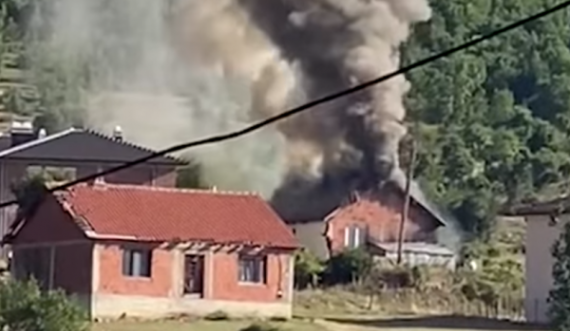 Shpërthen zjarri në një shtëpi në Prizren