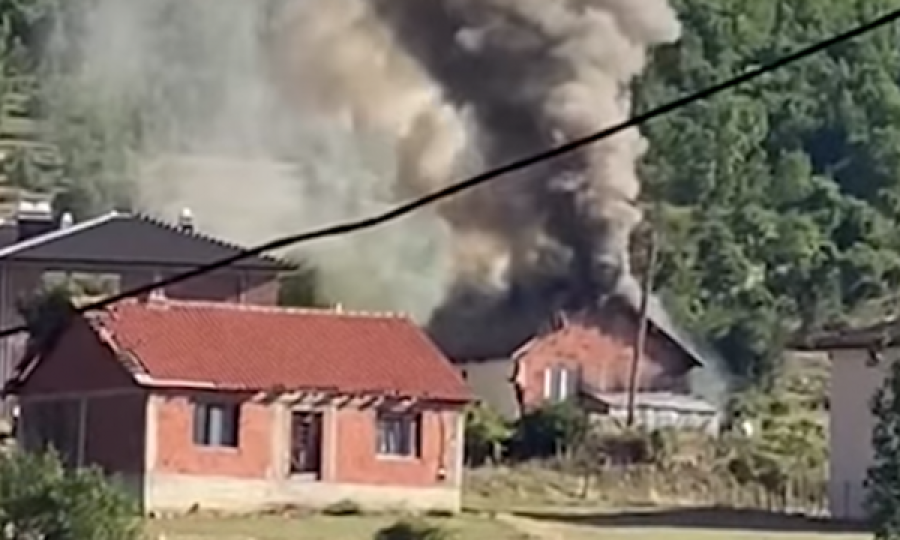 Shpërthen zjarri në një shtëpi në Prizren