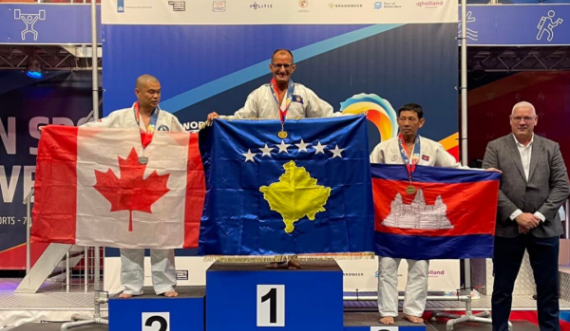 Anton Cena e mbyll karrierën e lavdishme si kampion bote për veteranë, i fiton dy medalje të arta në Botërorin e Policisë