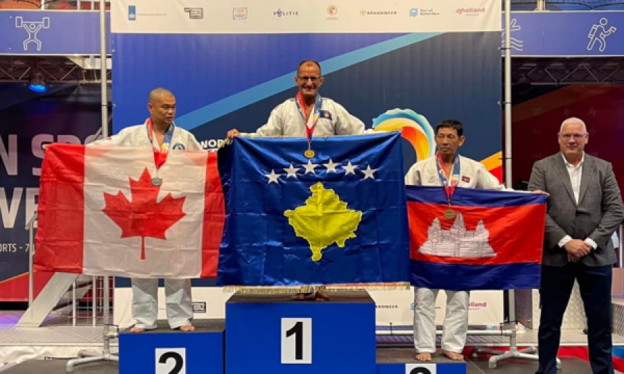 Anton Cena e mbyll karrierën e lavdishme si kampion bote për veteranë, i fiton dy medalje të arta në Botërorin e Policisë