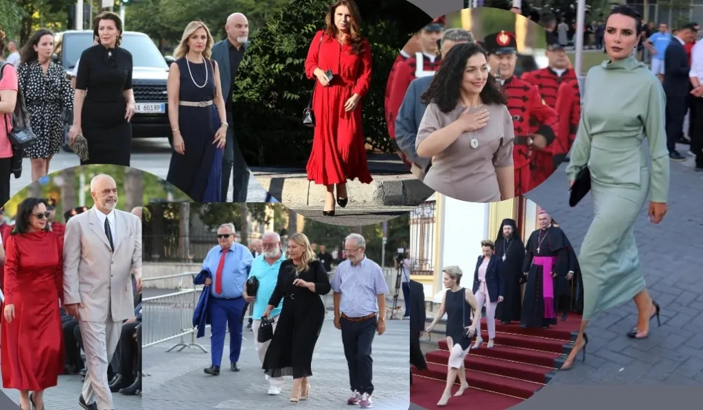 Si u veshën pjesëmarrësit në ceremoninë për presidentin e ri të Shqipërisë?
