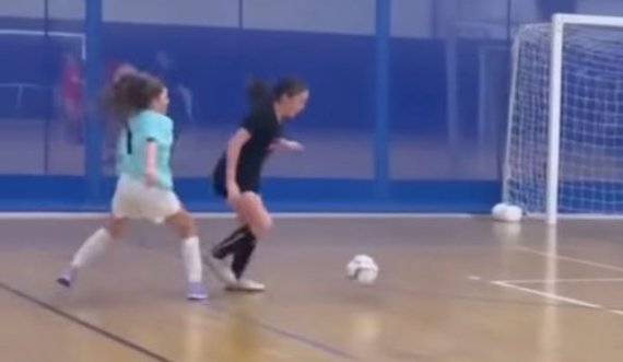 Kjo futbolliste e re ka magji në këmbët e saj, e krahasojnë me Messin