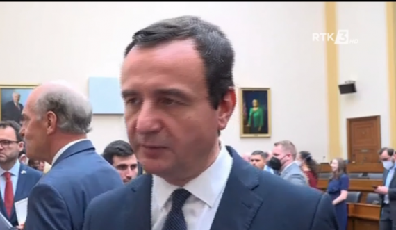 Kurti shfaqet i gëzuar nga Uashingtoni pas marrëveshjes me MCC-në